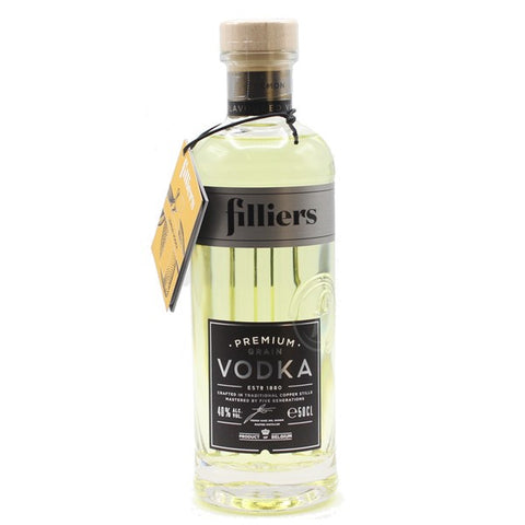 Filliers Premium Lemon Grain Vodka; Belgien