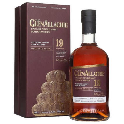 GlenAllachie Speyside Single Malt, 19 yo, Master of Wood ex-Solera Sherry Cask Matured