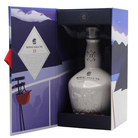 Chivas Regal, 21 yo Royal Salute Snow Polo Edition; NUR NOCH 2 Fl., Blended Grain Scotch Whisky