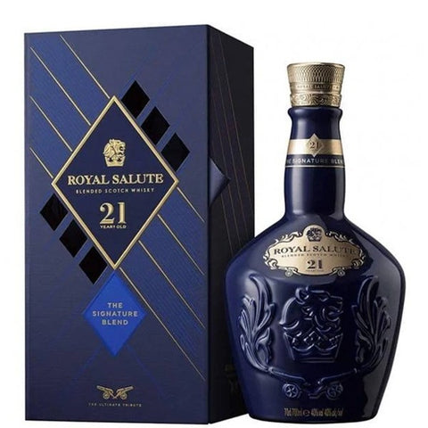 Chivas Regal, 21 yo Royal Salute; Blended Scotch Whisky