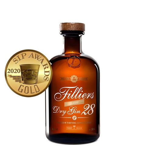 Filliers 28 Dry Gin Classic; Deinze, Belgien