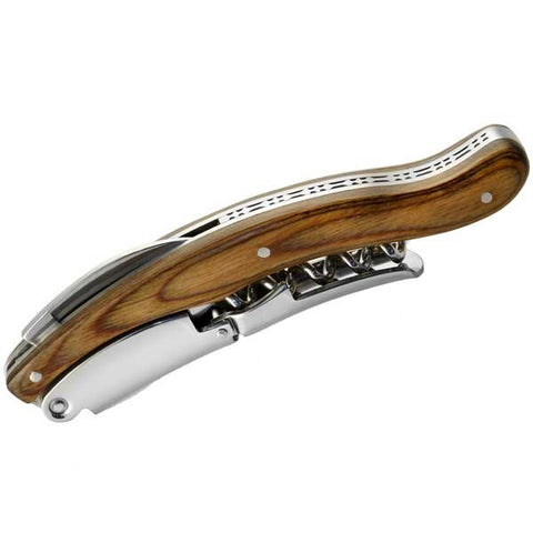 Legnoart Korkenzieher, helles Holz, in Geschenk- Etui.