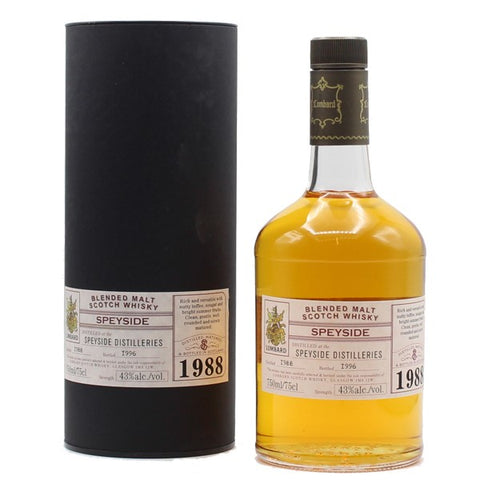 Lombard Speyside, 1988, Blended Malt Scotch Whisky; 43% Alk.  (1988)