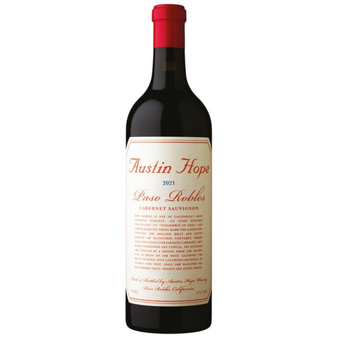 Austin Hope MAGNUM, Cabernet Sauvignon; Paso Robles (2022)