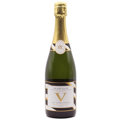 Yvonne Seier Christensen, Champagne Grand Cru, Les Cinq Filles, Blanc de Blancs, brut; Verzenay