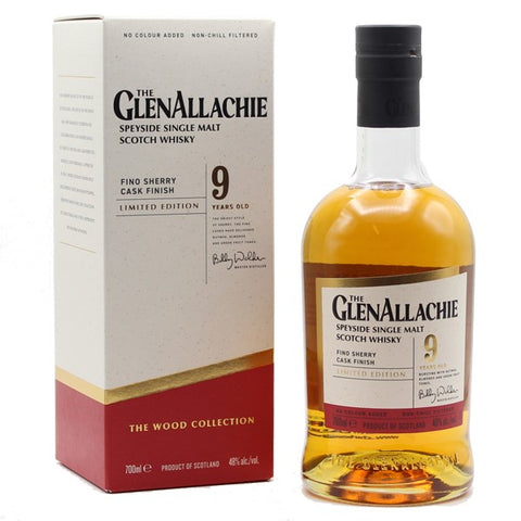 GlenAllachie Speyside Single Malt, 9 yo Fino Sherry Cask Finish