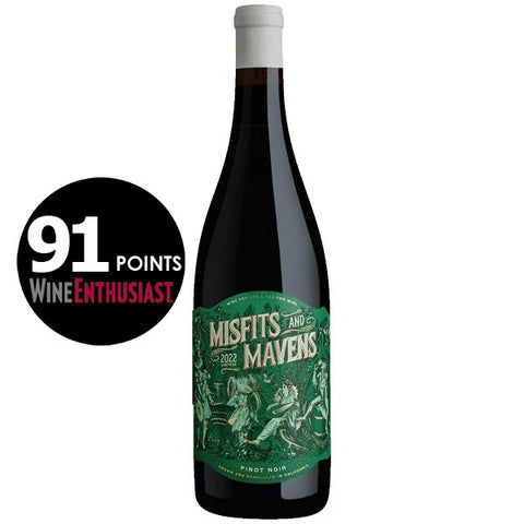 Michael David Winery, Misfits & Mavens Pinot Noir; California (2022)