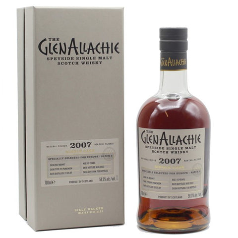 GlenAllachie Speyside Single Malt, 2007 Cask 800467, PX Puncheon