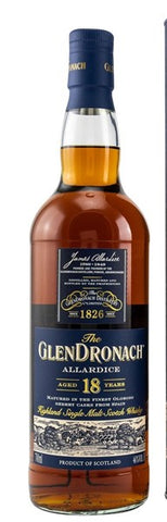 Glendronach 18 yo Allardice, LETZTE FL. OHNE VERPACKUNG!; Schottland