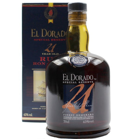El Dorado Rum; 21 Year Old Special Reserve