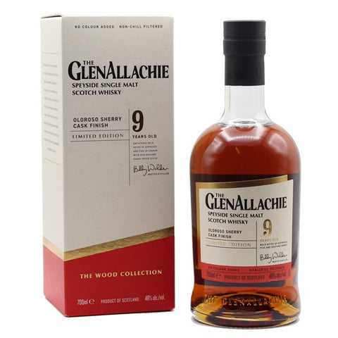 GlenAllachie Speyside Single Malt, 9 yo Oloroso Sherry Cask Finish